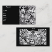 Carte de profil Stay Focus_ (Devant / Derrière)