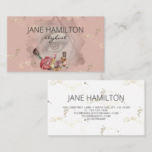 Carte de profil Stylist Beauty Maquillage Lashes