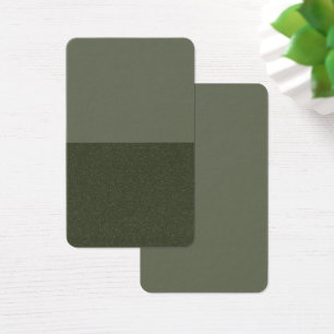 Carte de profil texturée Verte de mousse fractionn
