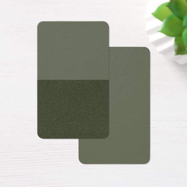 Carte de profil texturée Verte de mousse fractionn (Bureau)