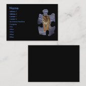 Carte de profil Tiger (Devant / Derrière)