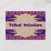 Carte de profil Tribal Interiors 2 (Dos)