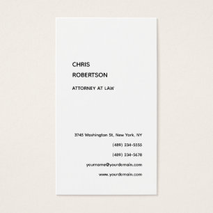 Carte de profil unique moderne en noir et blanc ex