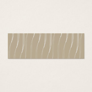 Carte de profil vanilla pud beige