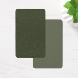 Carte de profil verte de mousse texturée - apparen