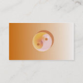 Carte de profil Yin Yang (Dos)