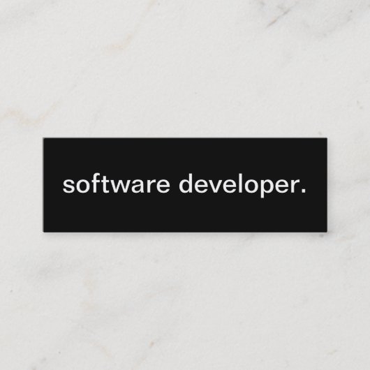 Carte de programmateur de logiciel (Devant)