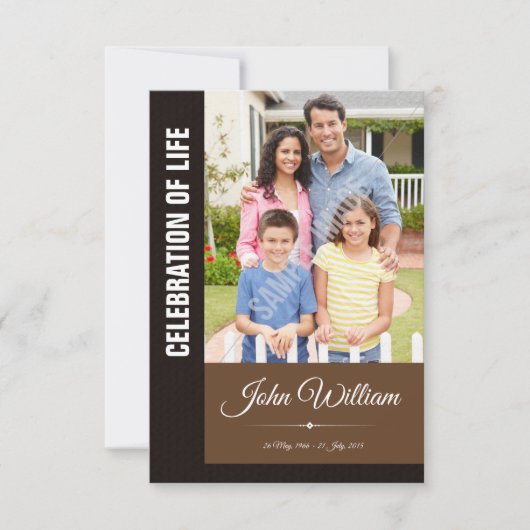 Carte de programme commémorative (Devant)