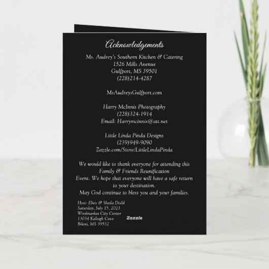 Carte de programme de commande spéciale Distance V (Dos)