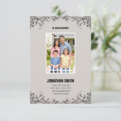 Carte de programme Memorial (Debout devant)