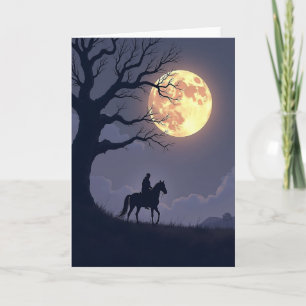 Carte de Promenade Sombre sous la Lune