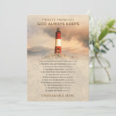 Carte de promesses (Debout devant)