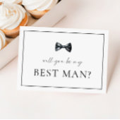 Carte de proposition Best Man