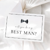 Carte de proposition Best Man