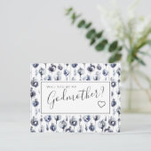 Carte de proposition Blue Floral Godmère (Debout devant)