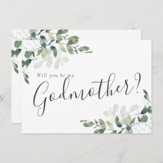 Carte de proposition Chic Eucalyptus Godmère (Devant / Derrière)