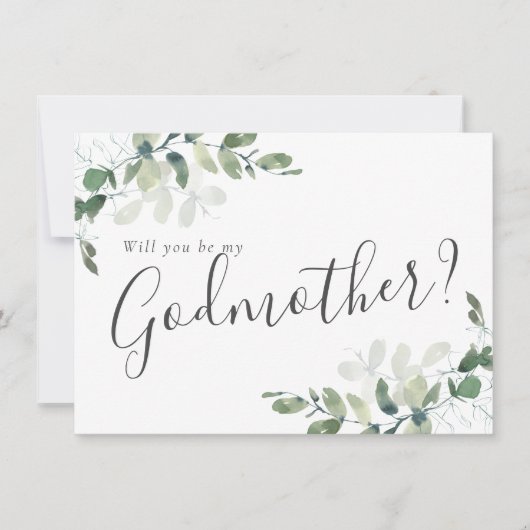 Carte de proposition Chic Eucalyptus Godmère (Devant)