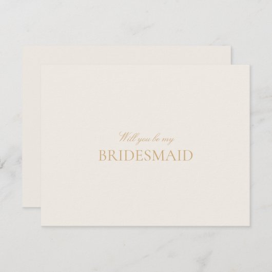 Carte de proposition d'aide d'écriture Gold et Ivo (Devant / Derrière)