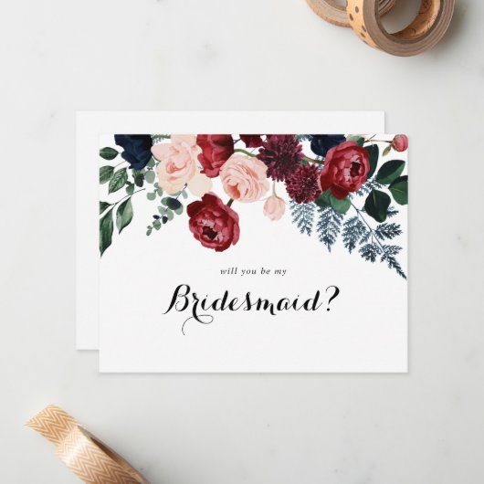 Carte de proposition d'aide financière de la marin (Devant/Arrière en situation)