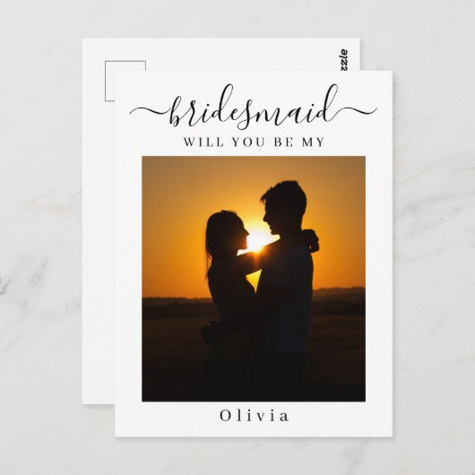 Carte de proposition d'aide-mémoire à script minim (Devant / Derrière)