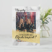 Carte de proposition d'aide-mémoire en marbre mode (Debout devant)