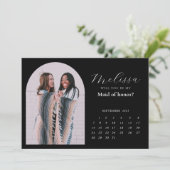 Carte de proposition d'aide-mémoire minime à la mo (Debout devant)