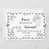 Carte de proposition d'aide-ménagère à main élégan (Devant)