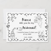 Carte de proposition d'aide-ménagère à main élégan (Devant)