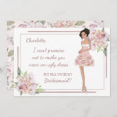 Carte de proposition d'aide-ménagère personnalisée (Devant / Derrière)