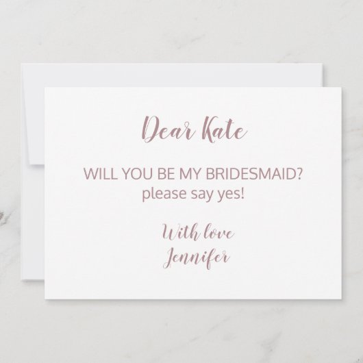 carte de proposition de dossm. or rose minimal sim (Dos)