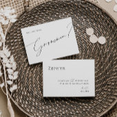 Carte de proposition de fabricant de script minima