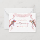 Carte de proposition de femme d'accueil personnali (Devant)