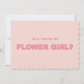 Carte de proposition de fleur de bordure à crête (Devant)