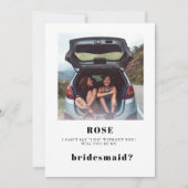 Carte de proposition de la Bridesmaid (Devant)