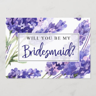Carte de proposition de la Bridesmaid/Seras-tu ma 