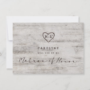 Carte de proposition de la carte Matron d'honneur 