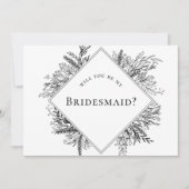 Carte de proposition de la femme de ménage blanche (Devant)