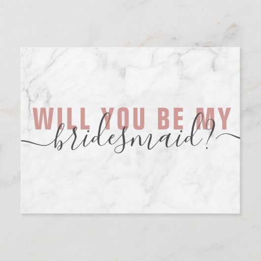 Carte de proposition de la femme de ménage de marb (Devant)