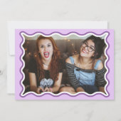 Carte de proposition de la femme de ménage Retro W (Dos)