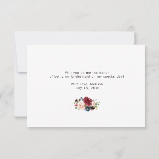 carte de proposition de la marine bourguignonne (Dos)