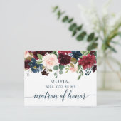 Carte de proposition de la marine de Bourgogne Flo (Debout devant)