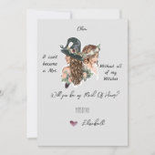 Carte de proposition de la partie nuptiale de cuis (Devant)