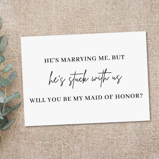 Carte de proposition de la servante de rédaction d