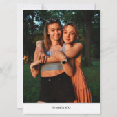 Carte de proposition de la servante d'honneur du j (Dos)