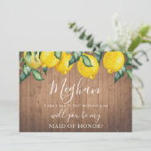 Carte de proposition de la servante d'information  (Debout devant)