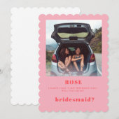 Carte de proposition de la servante Retro Pink Pho (Devant / Derrière)