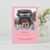 Carte de proposition de la servante Retro Pink Pho (Debout devant)