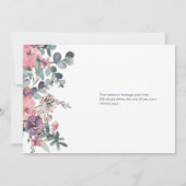 Carte de proposition de l'Ancre florale nautique (Dos)