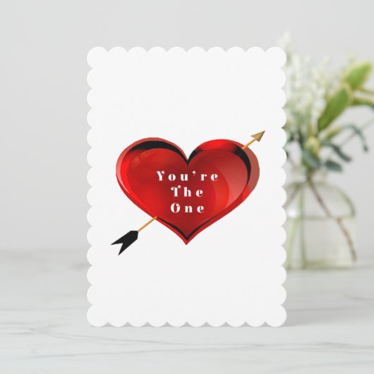 Carte de proposition de mariage (Debout devant)