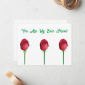 Carte de proposition de mariage (Devant/Arrière en situation)